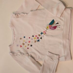 Jumping Beans Softest Fleece Bird Sweatshirt Size 7
